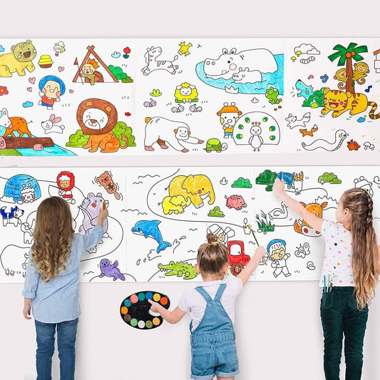 Colouring paper roll for toddlers and kids 😊