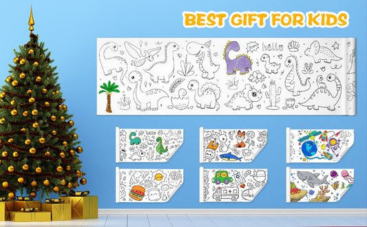Colouring paper roll for toddlers and kids 😊