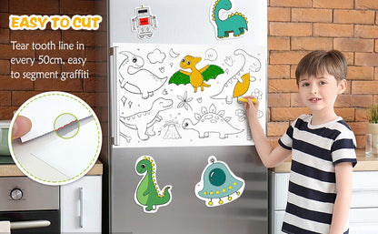 Colouring paper roll for toddlers and kids 😊